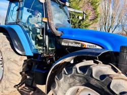 NEW HOLLAND TM155 4WD TRACTOR *5619 HOURS* C/W RANGE COMMAND GEAR BOX *VIDEO*