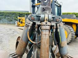 TEREX FUCHS HDMS 5 TINE HYDRAULIC SCRAP GRAB*YEAR 2015*VIDEO*