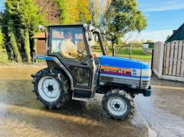 ISEKI TG21 4WD COMPAC TRACTOR * 1162 HOURS * C/W REAR LINKAGE 