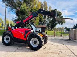 MANITOU MLT 630 115V TELEHANDLER*AG SPEC *C/W PALLET TINES*YEAR 2021*VIDEO*