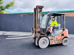 DOOSAN D25S-5 3 STAGE MAST FORKLIFT*YEAR 2012*VIDEO*