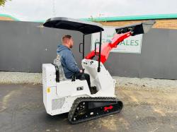 BISONTEK MP360 TRACKED SKIDSTEER LOADER*JOYSTICK CONTROLS*VIDEO*