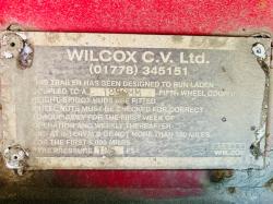 WILCOX COMMERCIAL HALF PIPE BULKER TRAILER *YEAR 2009* C/W AIR OPERATED TAILGATE 