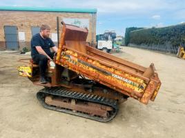 YANMAR TRACKED DUMPER*C/W HYDRAULIC TIP*VIDEO*
