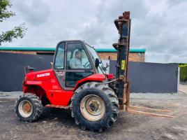 MANITOU M26-4 TURBO 4X4  FORKLIFT*YEAR 2012*C/W PALLET TINES*VIDEO*