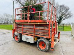 SKYJACK SJ7135 SCISSOR LIFT *12V*10.7M DRIVE REACH*VIDEO*