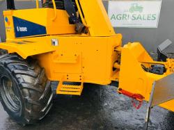 THWAITES 6 TONNE SWIVLE TIP DUMPER*YEAR 2008* ONLY 1453 HOURS*VIDEO*