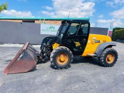 JCB 527-55 TELEHANDLER* AG SPEC *C/W BUCKET*VIDEO*