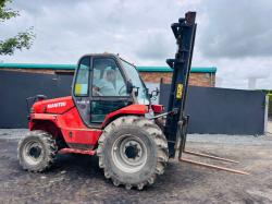 MANITOU M26-4 4X4 FORKLIFT*READING 2932 HOURS*C/W PALLET TINES*VIDEO*