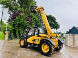 CATERPILLAR TH220B 4WD TELEHANDLER *AG-SPEC, 6452 HOURS* C/W PICK UP HITCH *VIDEO*