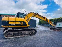 JCB JS130 EXCAVATOR *C/W QH & BUCKET* READING 7889 HOURS*VIDEO*
