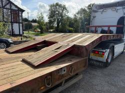 MAC LOW LOADER TRAILER*C/W NECK RAMPS*YEAR 2008*VIDEO*