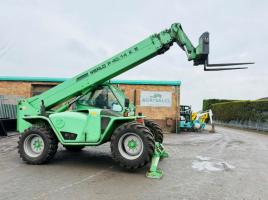 MERLO P40.14K TELEHANDLER*SWAY CAB*2943 HOURS*VIDEO*