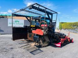 NEW HOLLAND TN75DA TRACTOR *C/W TURFER CONVEYOR AND PALLET TINES*VIDEO*