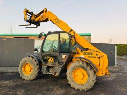 JCB 530-70 SUPER TELEHANDLER*C/W JOYSTICK CONTROL & PICK UP HITCH*VIDEO*