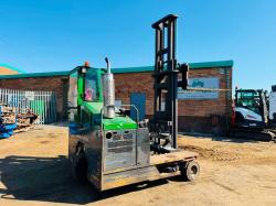 COMBILIFT C4000 DIESEL FORKLIFT*C/W FORK POSITIONER*YEAR 2016*VIDEO*