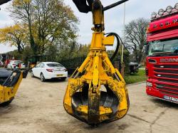 STRUTT 5 TINE ROTATING SCRAP GRAB *YEAR 2022* TO SUIT 30 TONNE EXCAVATOR *VIDEO*