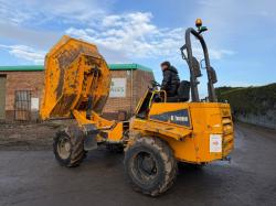 THWAITES MACH666 6 TONNE SWIVLE TIP DUMPER*3628 HOURS*VIDEO*
