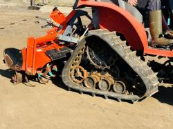 KUBOTA KB18 HALF TRACK COMPACT TRACTOR*C/W ROTOVATOR*VIDEO*