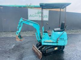 IHI IS-4GX3 TRACKED EXCAVATOR WITH CANOPY*C/W BUCKET*VIDEO*