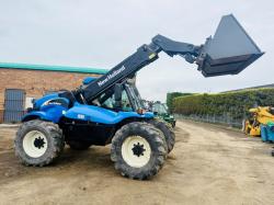 NEW HOLLAND LM425A TURBO TELEHANDLER*C/W BUCKET*VIDEO*