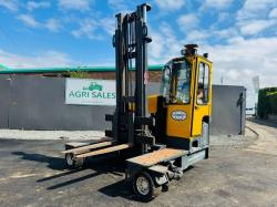 COMBILIFT 4000 DIESEL TRUCK MOUNTED FORKLIFT*C/W FORK POSITIONER*VIDEO*