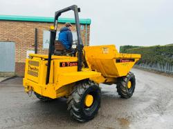 THWAITES 6 TONNE DUMPER*C/W PERKINS ENGINE*VIDEO*