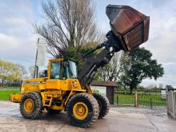  VOLVO L90C 4WD LOADING SHOVEL C/W TOE TIP BUCKET *VIDEO*