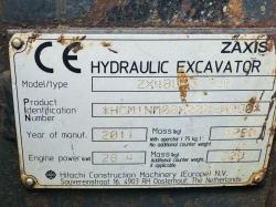 HITACHI ZX48U-3 CLR EXCAVATOR*C/W QUICK HITCH AND 2 BUCKETS*YEAR 2011*VIDEO*