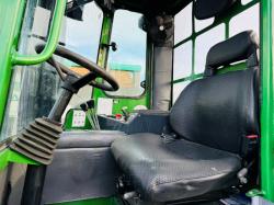 COMBILIFT C4000 GAS FORKLIFT*C/W FORK POSITIONER*VIDEO*