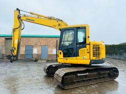 KOMATSU PC138US-8 EXCAVATOR*C/W QUICK HITCH*VIDEO*