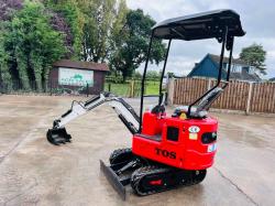 UNUSED TOS R319 TRACKED EXCAVATOR *YEAR 2023* C/W BUCKET *VIDEO*