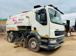 DAF 55.220 SWEEPER LORRY*C/W BRUSHES*YEAR 2012*VIDEO*