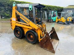 CASE 1825B SKIDSTEER*SPARES AND REPAIRS*C/W 3 IN 1 BUCKET*VIDEO*