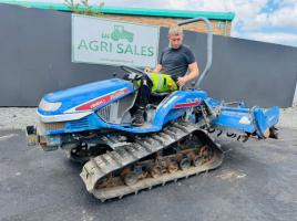 ISEKI TPC153 TRACKED COMPACT TRACTOR*C/W ROTAVATOR*VIDEO*