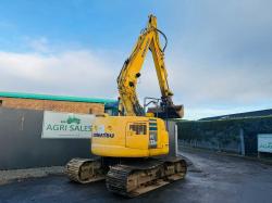 KOMATSU PC138 US EXCAVATOR*ENGINE SMOKES*C/W BUCKET*YEAR 2013*VIDEO*