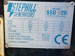 STEPHILL 20KVA TOWABLE GENERATORS*CHOICE OF 3*VIDEO*