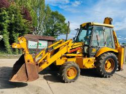 JCB 3CX 4WD PROJECT 8 BACKHOE DIGGER C/W SIDE DASH & EXTENDING DIG *VIDEO*