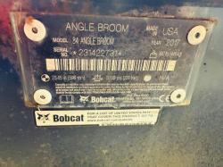 BOBCAT 84 ANGLE BROOM SWEEPER*TO SUIT SKIDSTEER*YEAR 2017*VIDEO*