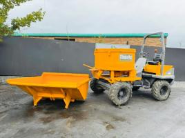 THWAITES MACH070 SITE DUMPER*C/W PAN MIXER AND SKIP*VIDEO*