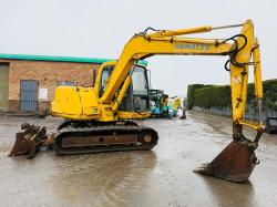 KOMATSU PC60 EXCAVATOR *C/W 2 BUCKETS*VIDEO*