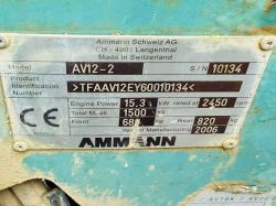 AMMANN AV12-2 DOUBLE DRUM ROLLER*TURNS OVER DIESEL ISSUES*VIDEO*