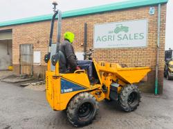THWAITES 1 TONNE HIGH TIP DUMPER*YEAR 2017*1381 HOURS*VIDEO*