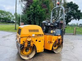 BENFORD TVH1200KSL DOUBLE DRUM ROLLER C/W KUBOTA ENGINE *VIDEO*