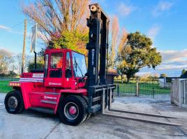 KALMAR LMV DCD 10.600 DIESEL FORKLIFT C/W VOLVO ENGINE *VIDEO*