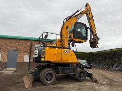 JCB JS160W WHEELED MATERIAL HANDLER*YEAR 2015*VIDEO*