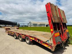 KING LOW LOADER TRAILER*C/W RAMPS AND WINCH*VIDEO*