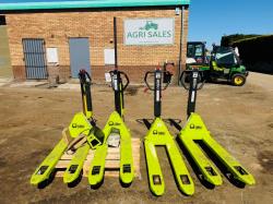 PRAMAC ELECTRIC PALLET TRUCKS*CHOICE OF 4*YEAR 2021/2022*VIDEO*