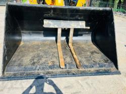JCB 540-140 HI VIZ 4WD TELEHANDLER *YEAR 2017* C/W BUCKET & TINES*VIDEO*