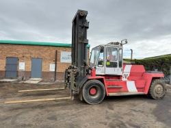 KALMAR DC16-1200 FORKLIFT*C/W FORK POSITIONER*VIDEO*